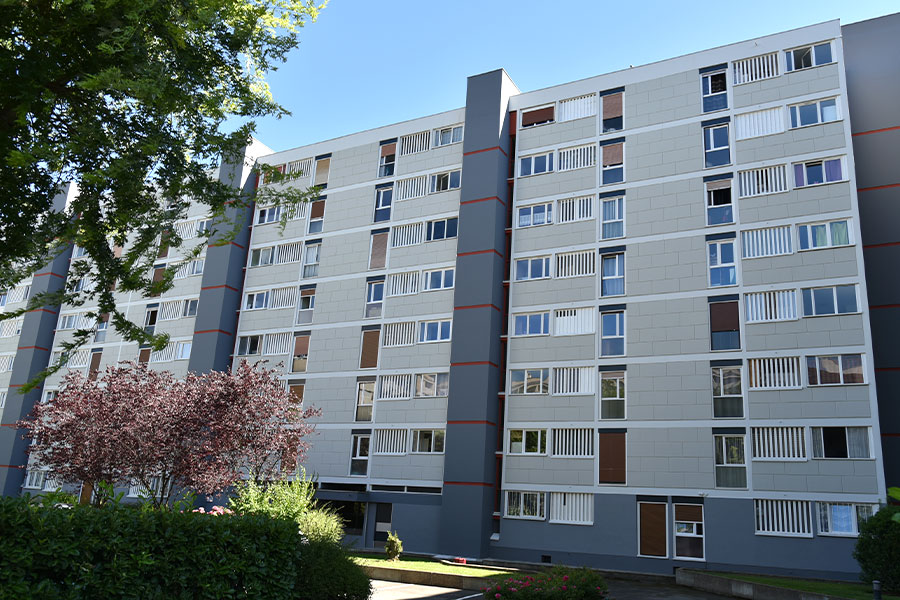 Ravalement de façade rue Blanqui à Villeurbanne