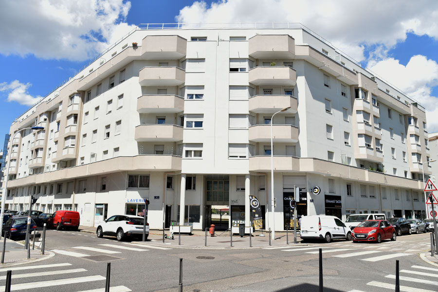 Ravalement de façade rue Bollier à Lyon 7ème