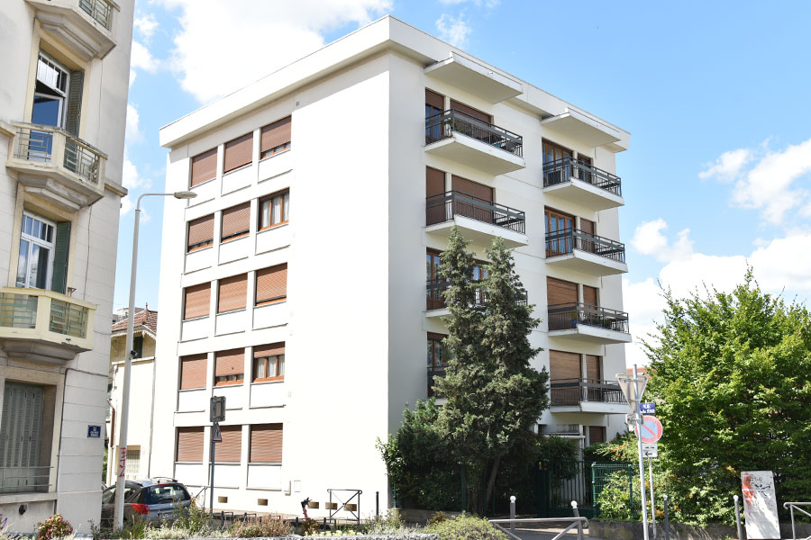 Ravalement de façade avenue Lacassagne à Lyon